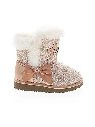 Pre-owned Juicy Couture Kids' Boots In Pink