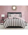Juicy Couture Cabana Stripe Reversible 6-pc. Comforter Set, King In Multi