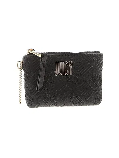 Pre-owned Juicy Couture Card Holder In Black