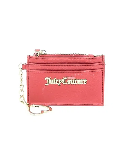 Pre-owned Juicy Couture Card Holder In Red