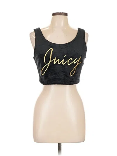 Pre-owned Juicy Couture Cardigan Sweater In Black