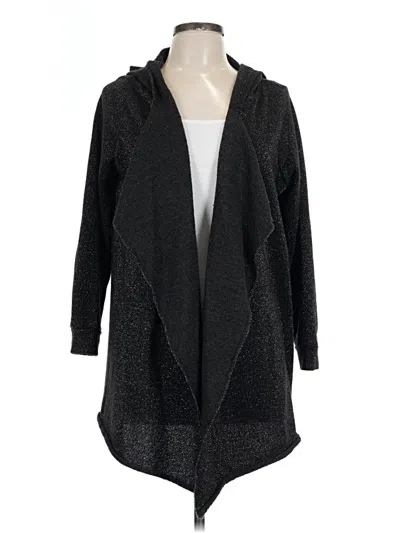 Pre-owned Juicy Couture Cardigan Sweater In Black