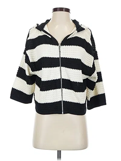 Pre-owned Juicy Couture Cardigan Sweater In Black