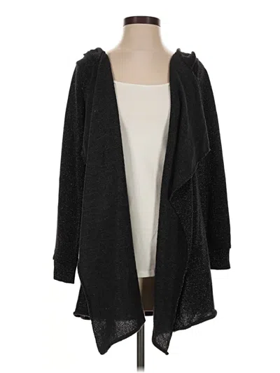 Pre-owned Juicy Couture Cardigan Sweater In Black
