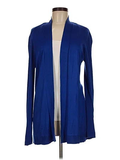 Pre-owned Juicy Couture Cardigan Sweater In Blue