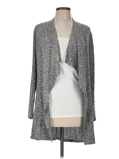 Pre-owned Juicy Couture Cardigan Sweater In Gray