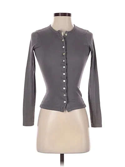 Pre-owned Juicy Couture Cardigan Sweater In Gray