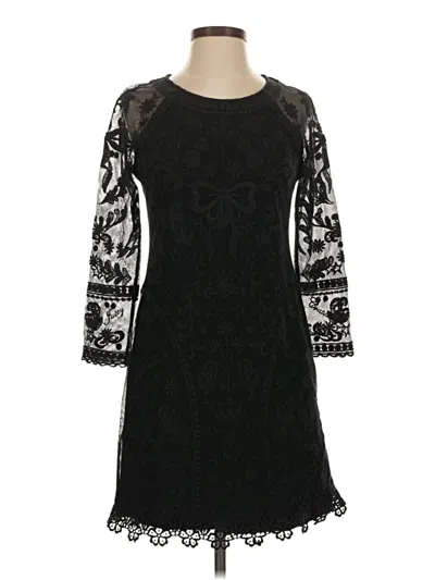 Pre-owned Juicy Couture Casual Dress In Black