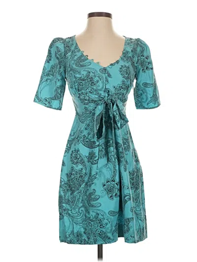 Pre-owned Juicy Couture Casual Dress In Blue