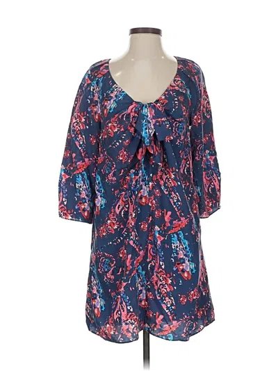 Pre-owned Juicy Couture Casual Dress In Blue