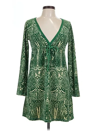 Pre-owned Juicy Couture Casual Dress In Green