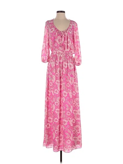 Pre-owned Juicy Couture Casual Dress In Pink