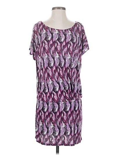 Pre-owned Juicy Couture Casual Dress In Purple