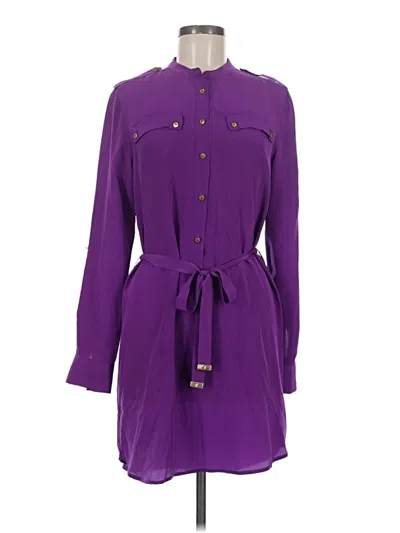 Pre-owned Juicy Couture Casual Dress In Purple