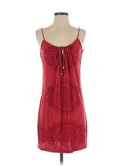 Pre-owned Juicy Couture Casual Dress In Red