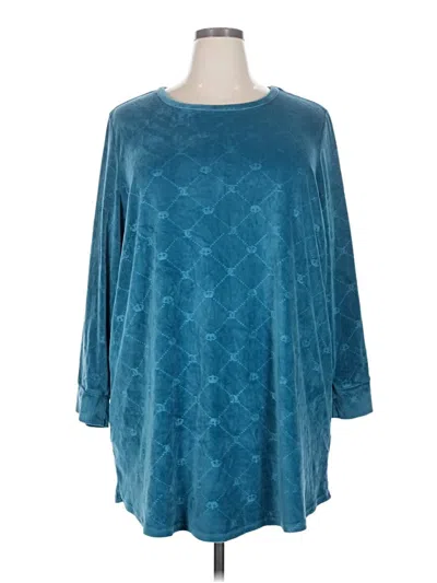 Pre-owned Juicy Couture Casual Dress In Teal