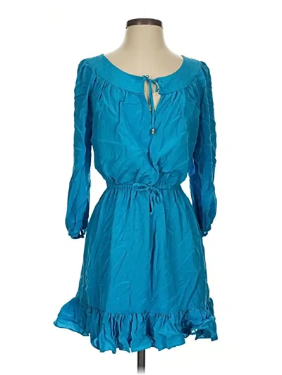 Pre-owned Juicy Couture Casual Dress In Teal