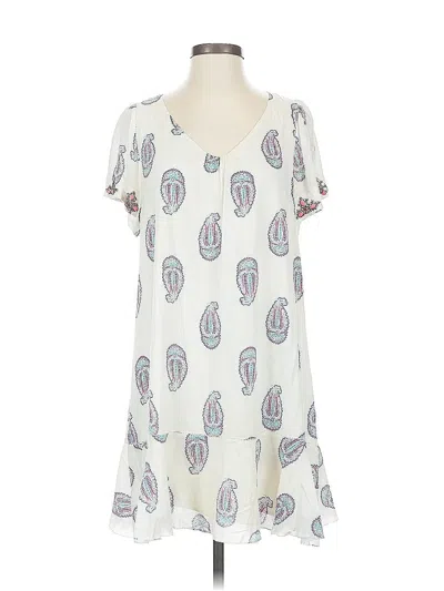 Pre-owned Juicy Couture Casual Dress In White