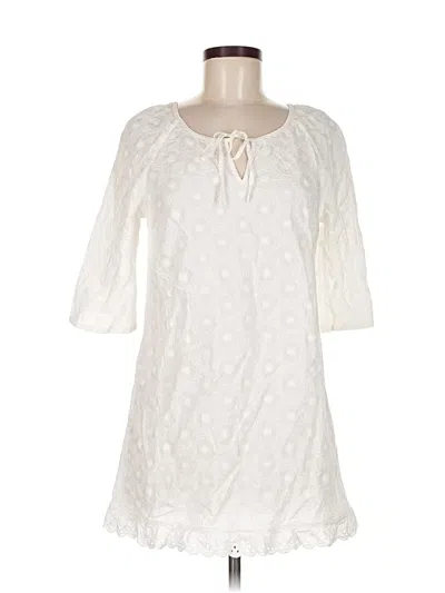 Pre-owned Juicy Couture Casual Dress In White