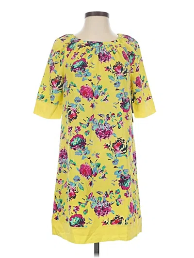 Pre-owned Juicy Couture Casual Dress In Yellow