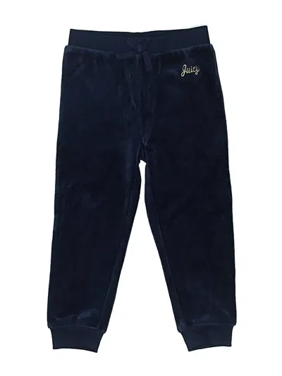 Pre-owned Juicy Couture Kids' Casual Pants In Blue
