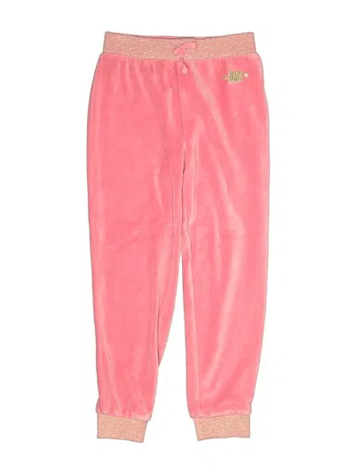 Pre-owned Juicy Couture Kids' Casual Pants In Pink