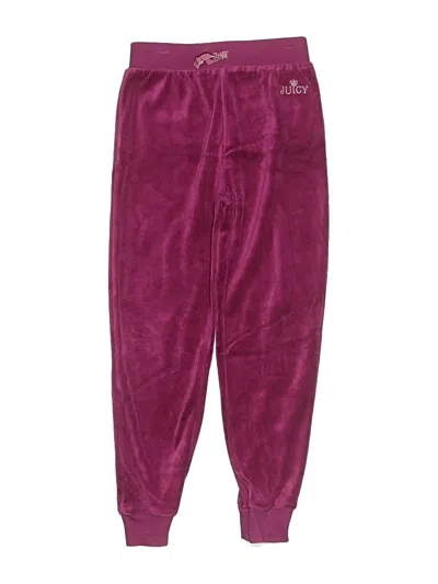 Pre-owned Juicy Couture Kids' Casual Pants In Pink