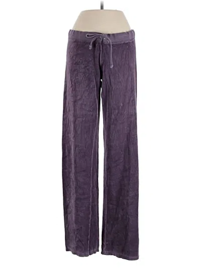 Pre-owned Juicy Couture Casual Pants In Purple