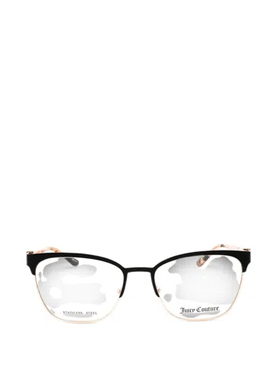 Juicy Couture Cat-eye Frame Glasses In Black