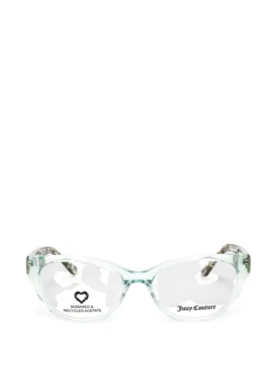 Juicy Couture Cat-eye Glasses In Green