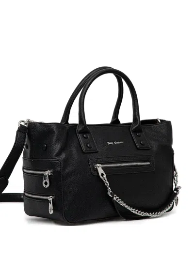 Juicy Couture Chain-embellished Tote Bag In Black