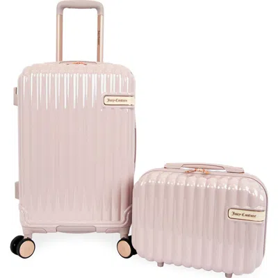 Juicy Couture Chelise 2-piece Luggage Set In Pink
