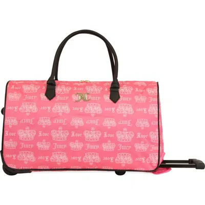 Juicy Couture Cherry Rolling Duffle Bag
