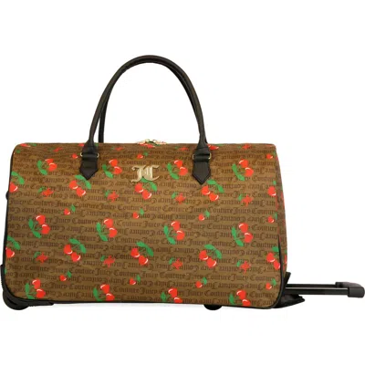 Juicy Couture Cherry Rolling Duffle Bag