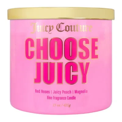 Juicy Couture Choose Juicy Scented Candle In Pink