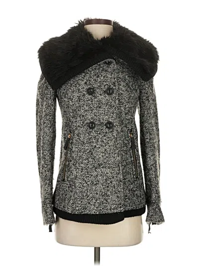 Pre-owned Juicy Couture Coat In Gray