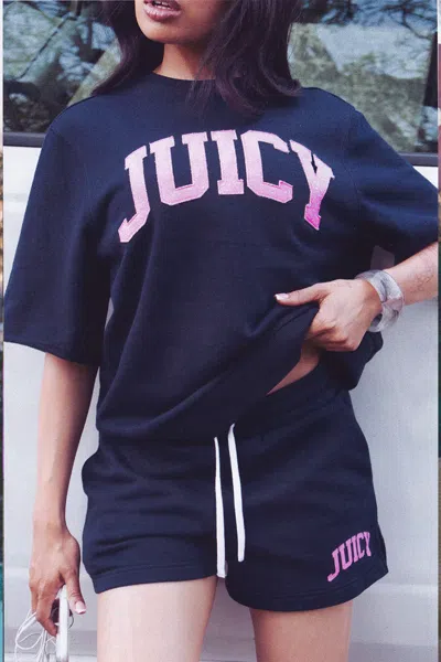 Juicy Couture Collegiate Sweatshirt In Multi