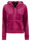 Juicy Couture Cotton Velvet Hoodie