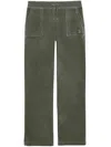 Juicy Couture Del Ray Pocketed Trackpan Clothing In Green