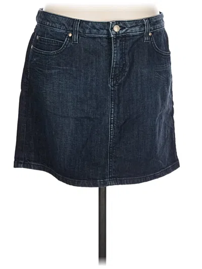 Pre-owned Juicy Couture Denim Skirt In Blue