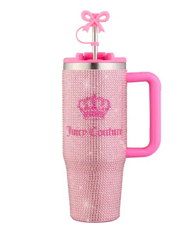 Juicy Couture Diamond Bling 30 Oz. Tumbler In Pink