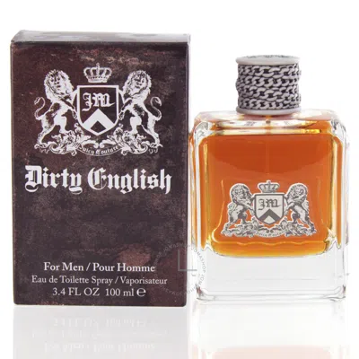 Juicy Couture Dirty English/ Edt Spray 3.4 oz (m) In Blue/orange/black