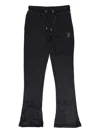 Juicy Couture Drawstring Embellished Tracksuit Bottoms In Black