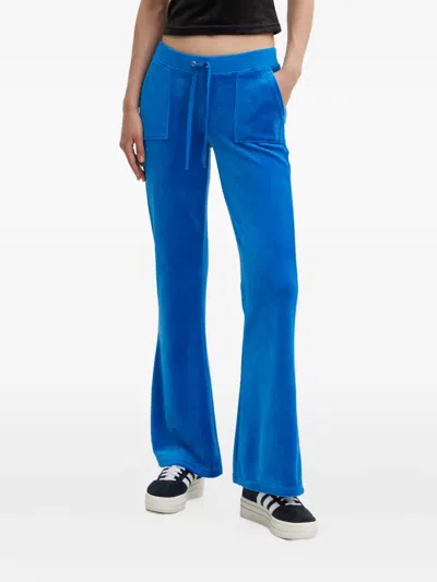 Juicy Couture Drawstring Pocket Trousers In Blue