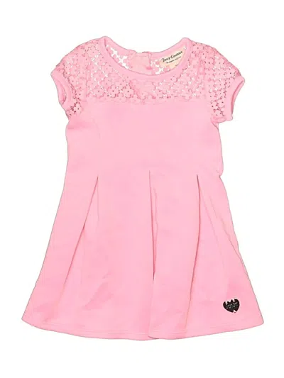 Pre-owned Juicy Couture Kids' Dress In Pink