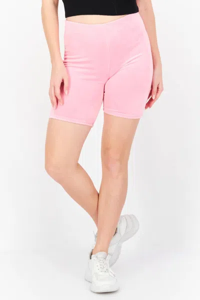 Juicy Couture Embellished Logo Biker Shorts In Hot Hot In Multi