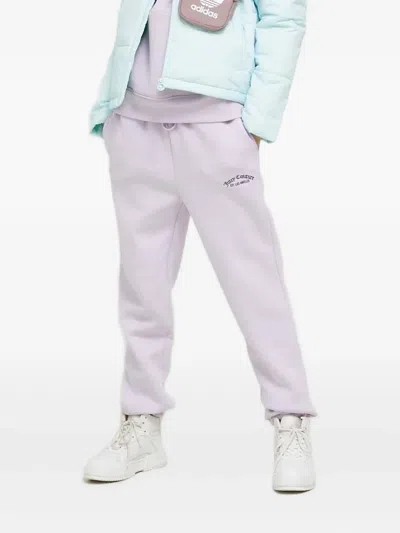 Juicy Couture Embroidered-logo Track Pants In Pink