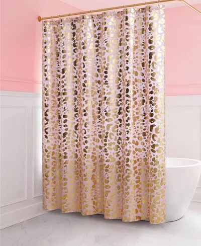 Juicy Couture Fabric 13-pc. Shower Curtain Set In Brown