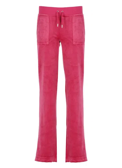 Juicy Couture Trousers Fuchsia In Red