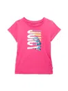 JUICY COUTURE GIRL'S SEQUIN EMBELLISHED LOGO TEE